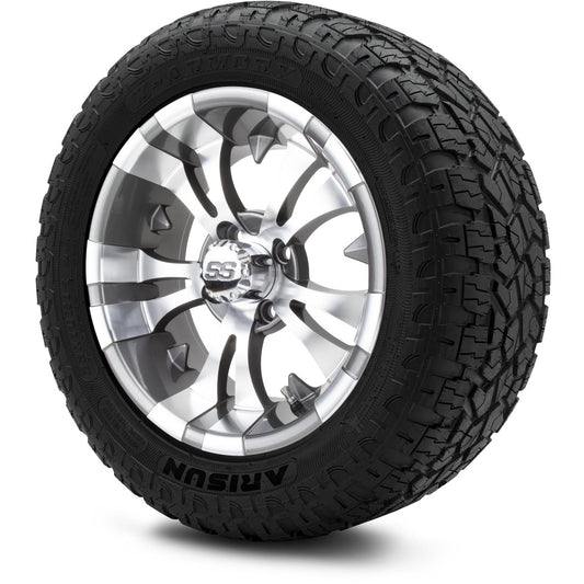 MODZ® 14" Vampire Gunmetal Wheels & Off-Road Tires Combo (Arisun X-Armory All-Terrain 23x10-14 Radial)