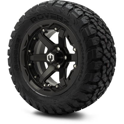 MODZ® 14" Gladiator Matte Black Wheels and Off-Road Tires Combo (Arisun X-Trail All-Terrain 23x10-14)
