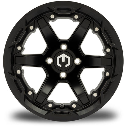 MODZ® 14" Gladiator Matte Black Wheels and Off-Road Tires Combo (MODZ Gripz 23x10-14)