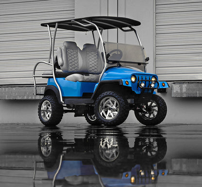 MODZ® 14" Fury Chrome Wheels & Off-Road Tires Combo (Arisun X-Armory All-Terrain 23x10-14 Radial)