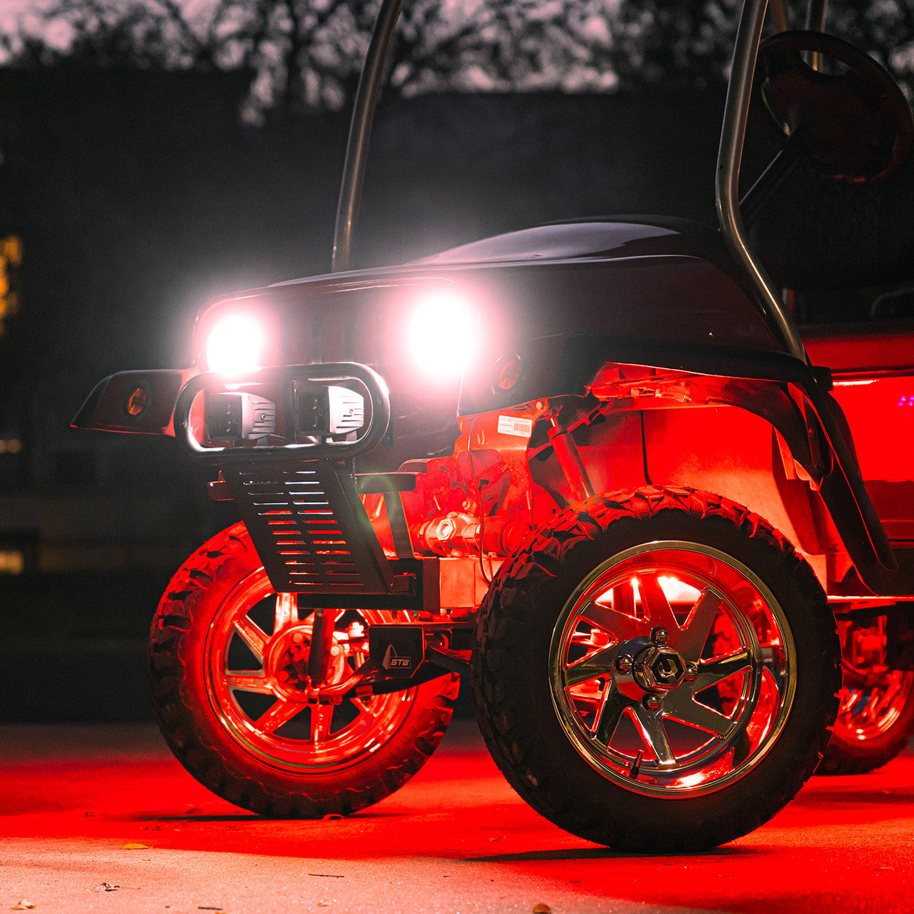 MODZ® 14" Fury Chrome Wheels & Off-Road Tires Combo (Arisun X-Armory All-Terrain 23x10-14 Radial)