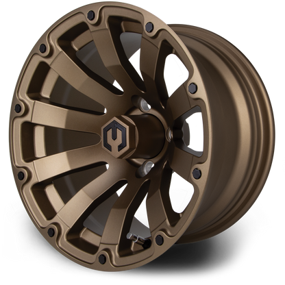 MODZ® 14" Bomber Matte Bronze Wheels & Off-Road Tires Combo (MODZ Gripz 23x10-14)