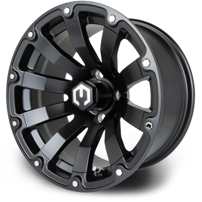 MODZ® 14" Bomber Matte Black Wheels & Off-Road Tires Combo (MODZ Gripz 23x10-14)
