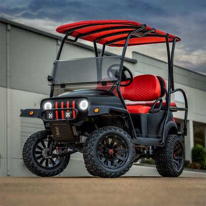 MODZ® 14" Bomber Matte Black Wheels & Off-Road Tires Combo (Arisun X-Trail All-Terrain 23x10-14)