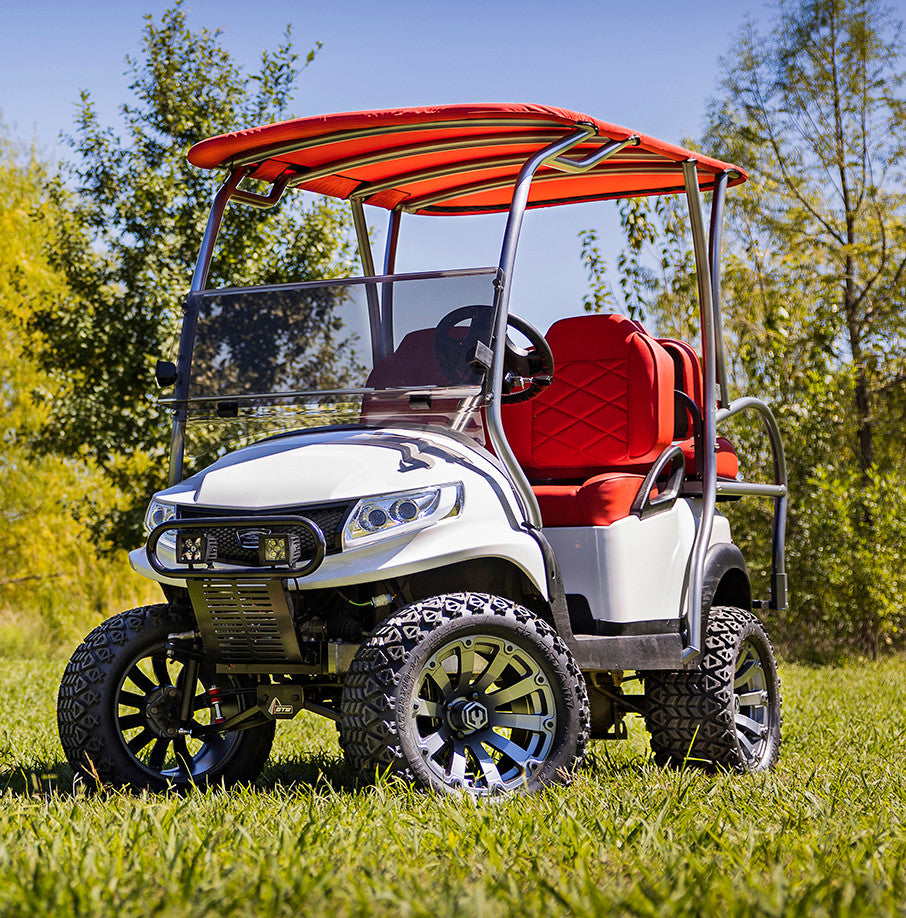 MODZ® 14" Bomber Matte Gunmetal Wheels & Off-Road Tires Combo (Xcomp Gladiator 23-10-14 Radial)