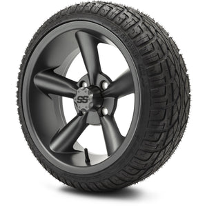 MODZ® 14" Godfather Gunmetal Wheels & Street Tires Combo (Arisun X-Sport 205/30-14)