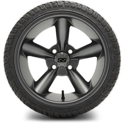 MODZ® 14" Godfather Gunmetal Wheels & Street Tires Combo (MODZ Street Fox Radial 23x10-14)