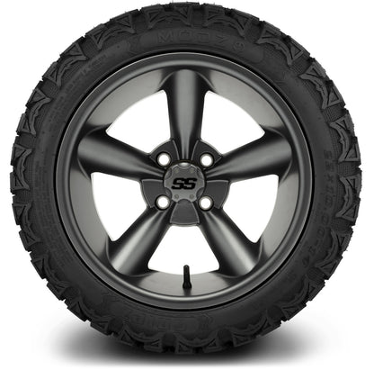 MODZ® 14" Godfather Gunmetal Wheels & Off-Road Tires Combo (Arisun X-Trail All-Terrain 23x10-14)