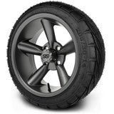 MODZ® 14" Godfather Gunmetal Wheels & Street Tires Combo (MODZ Guardian 205/30-14)