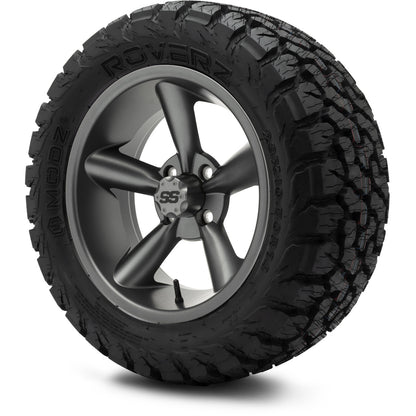 MODZ® 14" Godfather Gunmetal Wheels & Off-Road Tires Combo (Arisun X-Armory All-Terrain 23x10-14 Radial)