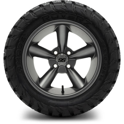 MODZ® 14" Godfather Gunmetal Wheels & Off-Road Tires Combo (Arisun X-Armory All-Terrain 23x10-14 Radial)