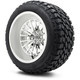 MODZ® 14" Assassin Chrome Wheels & Off-Road Tires Combo (MODZ Gripz 23x10-14)