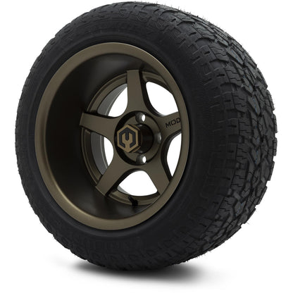 MODZ® 14" Maverick Matte Bronze Wheels & Off-Road Tires Combo (MODZ Roverz 23x10.50-14)