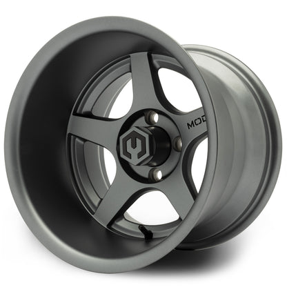 MODZ® 14" Maverick Matte Gunmetal Wheels & Off-Road Tires Combo (MODZ Gripz 23x10-14)