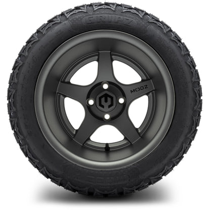 MODZ® 14" Maverick Matte Gunmetal Wheels & Off-Road Tires Combo (MODZ Roverz 23x10.50-14)