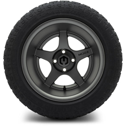MODZ® 14" Maverick Matte Gunmetal Wheels & Off-Road Tires Combo (MODZ Roverz 23x10.50-14)