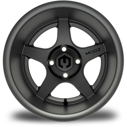 MODZ® 14" Maverick Matte Gunmetal Wheels & Off-Road Tires Combo (MODZ Gripz 23x10-14)