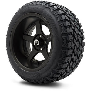 MODZ® 14" Maverick Matte Black Wheels & Off-Road Tires Combo (MODZ Gripz 23x10-14)