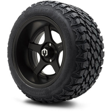 MODZ® 14" Maverick Matte Black Wheels & Off-Road Tires Combo (MODZ Gripz 23x10-14)