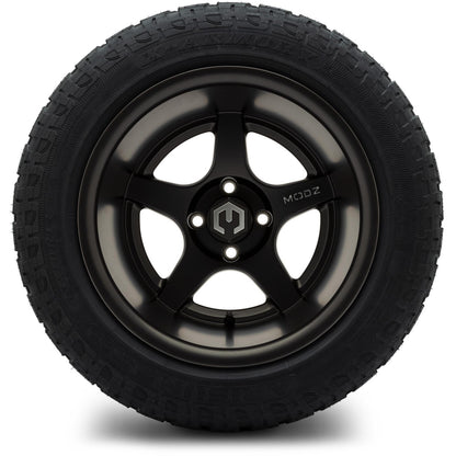 MODZ® 14" Maverick Matte Black Wheels & Off-Road Tires Combo (Arisun X-Armory Steel Belted Radial 23x10-R14)