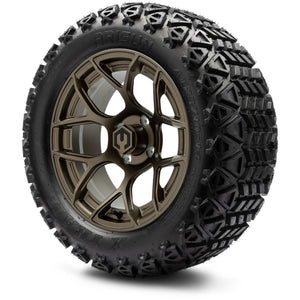 MODZ® 14" Renegade Matte Bronze Wheels & Off-Road Tires Combo (Arisun X-Trail All-Terrain 23x10-14)