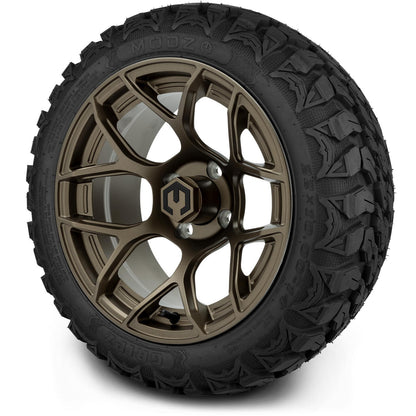 MODZ® 14" Renegade Matte Bronze Wheels & Off-Road Tires Combo (Arisun X-Armory All-Terrain 23x10-14 Radial)