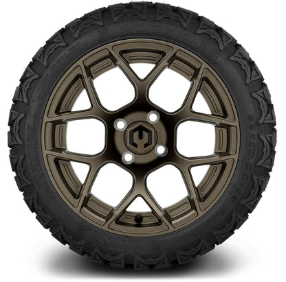 MODZ® 14" Renegade Matte Bronze Wheels & Off-Road Tires Combo (Arisun X-Trail All-Terrain 23x10-14)