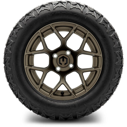 MODZ® 14" Renegade Matte Bronze Wheels & Off-Road Tires Combo (Arisun X-Armory All-Terrain 23x10-14 Radial)