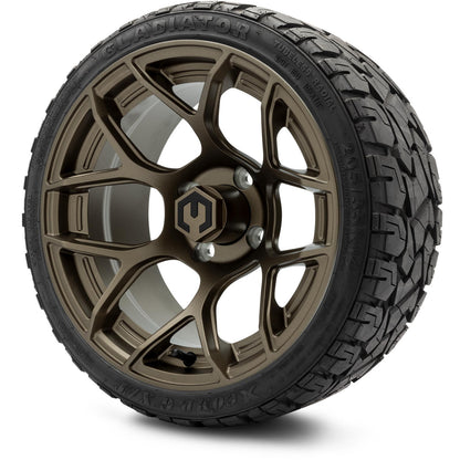 MODZ® 14" Renegade Matte Bronze Wheels & Off-Road Tires Combo (Arisun X-Armory All-Terrain 23x10-14 Radial)