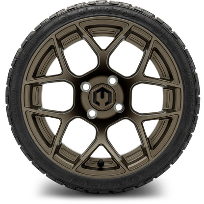 MODZ® 14" Renegade Matte Bronze Wheels & Off-Road Tires Combo (Arisun X-Armory All-Terrain 23x10-14 Radial)