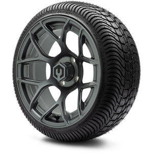 MODZ® 14" Renegade Gunmetal Wheels & Street Tires Combo (Arisun X-Sport 205/30-14)