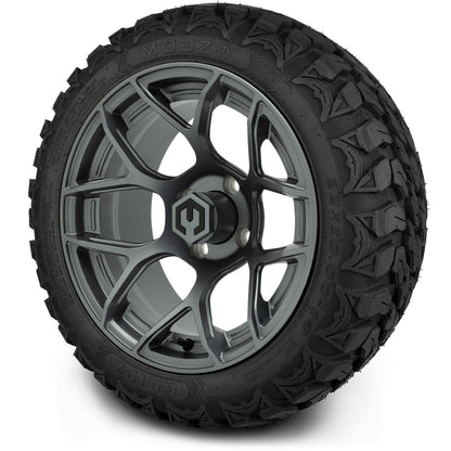 MODZ® 14" Renegade Gunmetal Wheels & Off-Road Tires Combo (Arisun X-Armory All-Terrain 23x10-14 Radial)