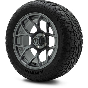 MODZ® 14" Renegade Gunmetal Wheels & Off-Road Tires Combo (Arisun X-Armory All-Terrain 23x10-14 Radial)