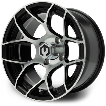 MODZ® 14" Renegade Machined Black Wheels & Off-Road Tires Combo (MODZ Gripz 23x10-14)
