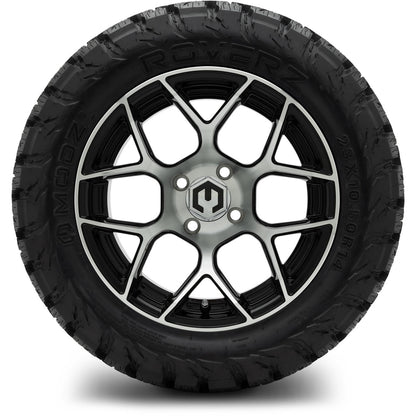 MODZ® 14" Renegade Machined Black Wheels & Off-Road Tires Combo (Arisun X-Trail All-Terrain 23x10-14)