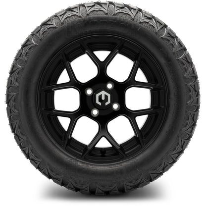 MODZ® 14" Renegade Matte Black Wheels & Off-Road Tires Combo (Arisun X-Trail All-Terrain 23x10-14)