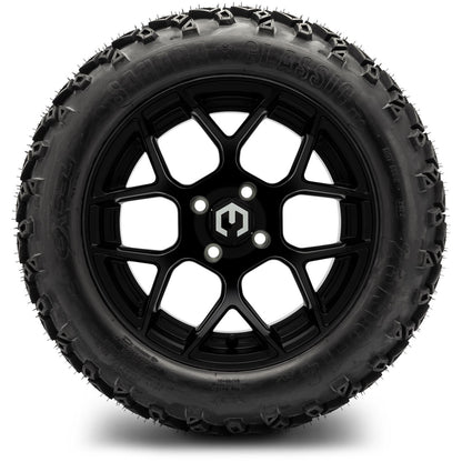 MODZ® 14" Renegade Matte Black Wheels & Off-Road Tires Combo (Arisun X-Armory All-Terrain 23x10-14 Radial)