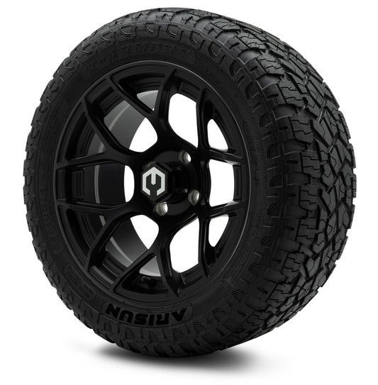 MODZ® 14" Renegade Matte Black Wheels & Off-Road Tires Combo (Arisun X-Armory All-Terrain 23x10-14 Radial)