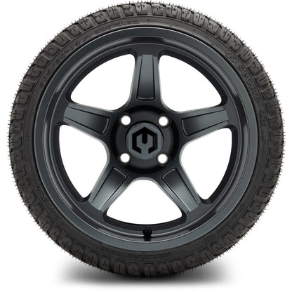 MODZ® 14" Drift Gunmetal Wheels & Street Tires Combo (MODZ Street Fox Radial 23x10-14)