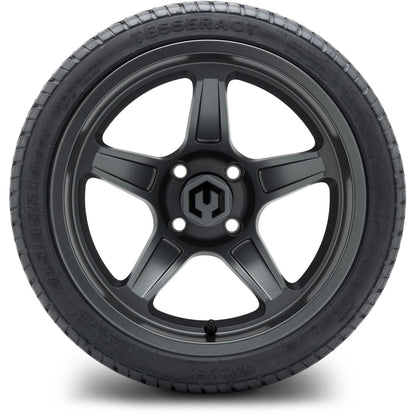 MODZ® 14" Drift Gunmetal Wheels & Street Tires Combo (MODZ Street Fox Radial 23x10-14)