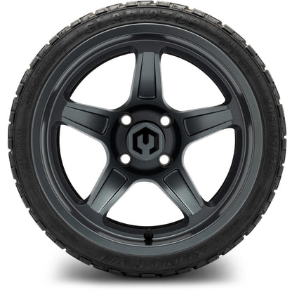 MODZ® 14" Drift Gunmetal Wheels & Off-Road Tires Combo (Xcomp Gladiator 23-10-14 Radial)