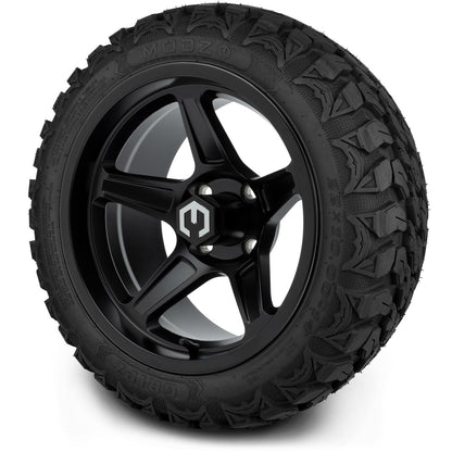 MODZ® 14" Drift Matte Black Wheels & Off-Road Tires Combo (Xcomp Gladiator 23-10-14 Radial)