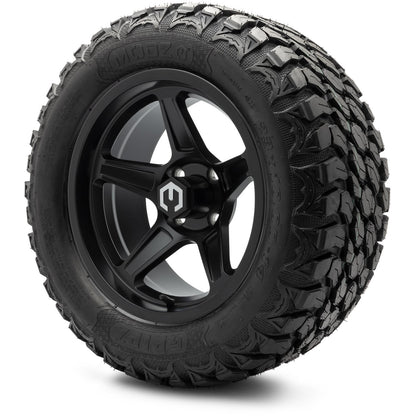 MODZ® 14" Drift Matte Black Wheels & Off-Road Tires Combo (Arisun X-Trail All-Terrain 23x10-14)