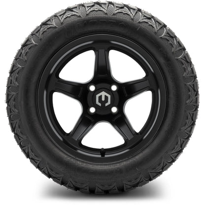 MODZ® 14" Drift Matte Black Wheels & Off-Road Tires Combo (Arisun X-Trail All-Terrain 23x10-14)