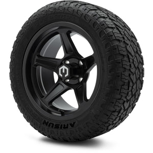 MODZ® 14" Drift Matte Black Wheels & Off-Road Tires Combo (Arisun X-Armory All-Terrain 23x10-14 Radial)