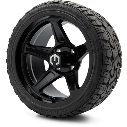 MODZ® 14" Drift Matte Black Wheels & Off-Road Tires Combo (Arisun X-Trail All-Terrain 23x10-14)