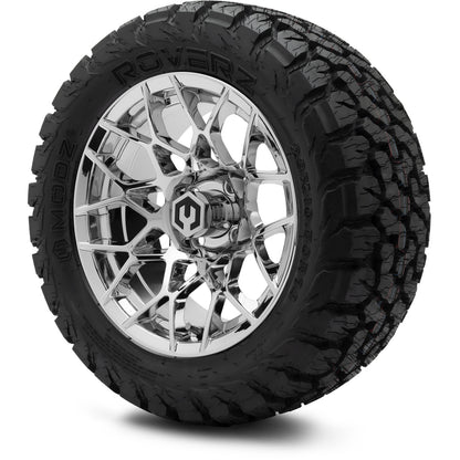 MODZ® 14" Blitz Chrome Wheels & Off-Road Tires Combo (Xcomp Gladiator 23-10-14 Radial)