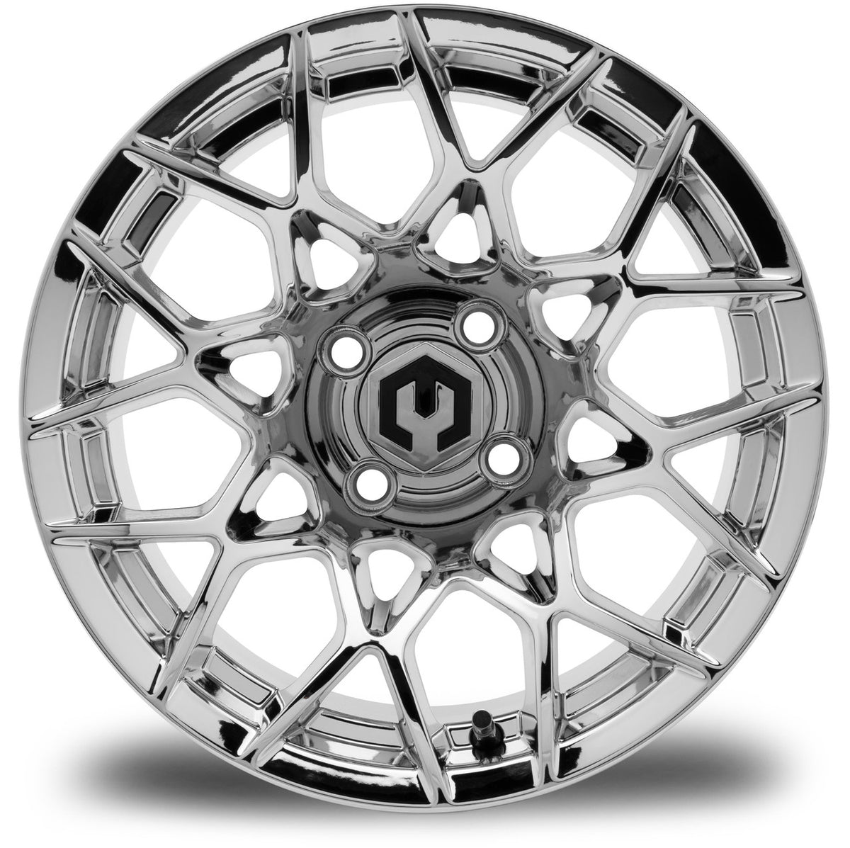 MODZ® 14" Blitz Chrome Wheels & Off-Road Tires Combo (Arisun X-Armory All-Terrain 23x10-14 Radial)