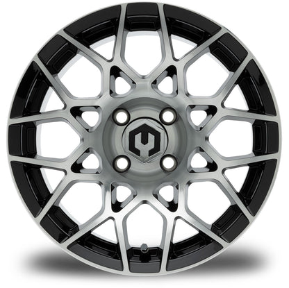 MODZ® 14" Blitz Machined Black Wheels & Off-Road Tires Combo (MODZ Gripz 23x10-14)