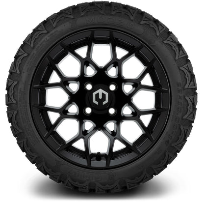 MODZ® 14" Blitz Matte Black Wheels & Off-Road Tires Combo (Arisun X-Trail All-Terrain 23x10-14)